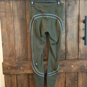 Lululemon leggings size 8. Army green.